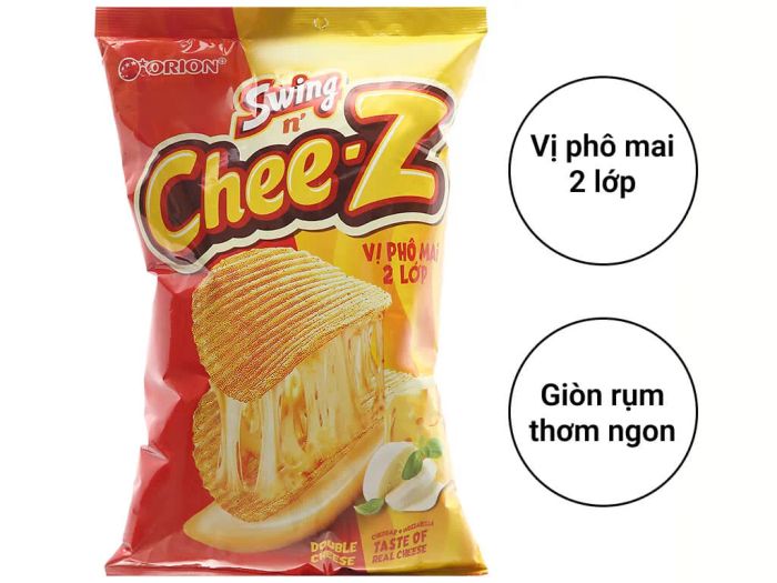 Hình ảnh 2 snack Swing phô mai đôi - Giòn tan mê hoặc