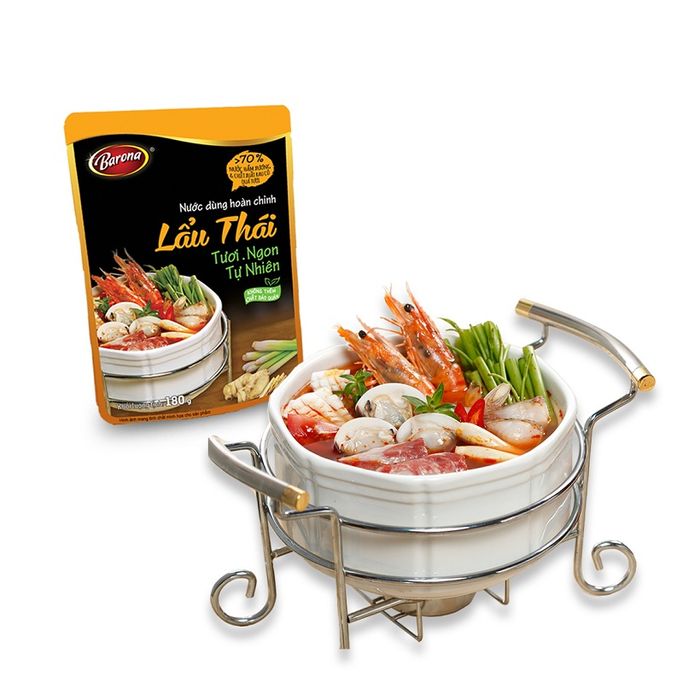 Bộ sưu tập hình ảnh nước dùng lẩu Barona