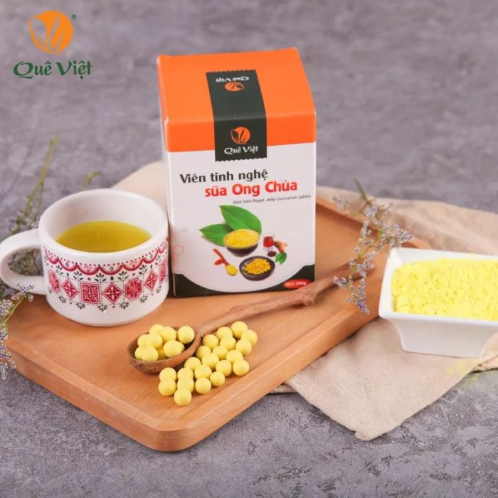 Bộ sưu tập hình ảnh Viên Tinh Nghệ Mật Ong Quê Việt - Sản phẩm chất lượng