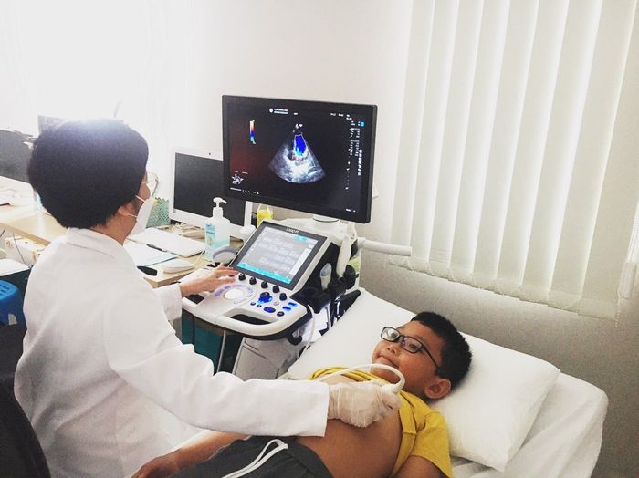Hình ảnh không gian khám chữa bệnh tiện nghi tại Phòng Khám Đa Khoa Trung Cang