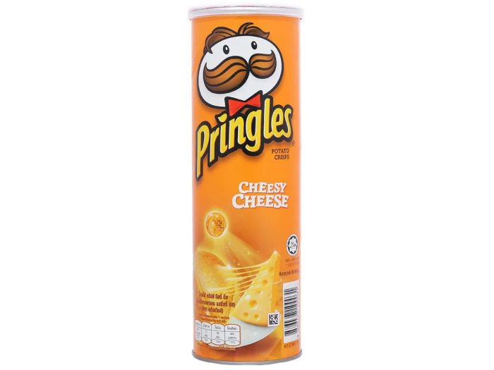 Hình ảnh 1 snack Pringles phô mai - Vàng giòn quyến rũ
