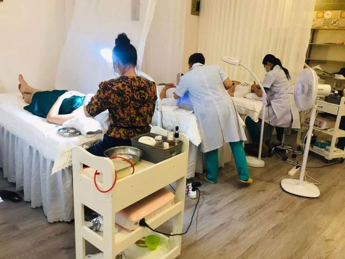 Sắc Mộc Việt Spa - Bộ sưu tập hình ảnh kết quả điều trị mụn ấn tượng
