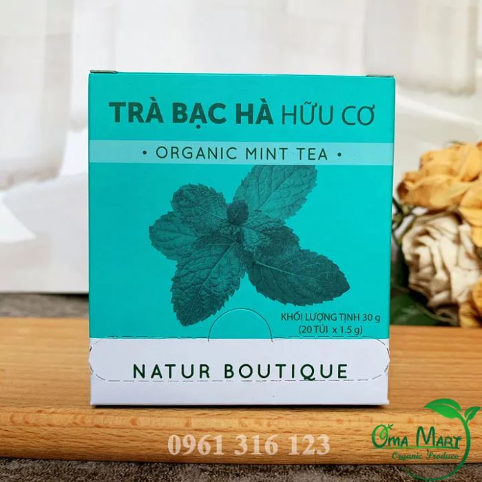 Hình ảnh chân thực của Trà Bạc Hà Hữu Cơ Fito