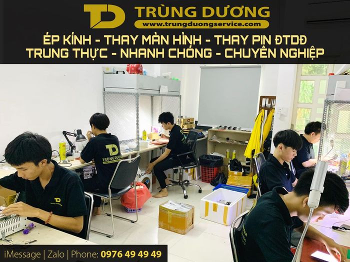Không gian làm việc chuyên nghiệp tại Trung Tâm Trùng Dương