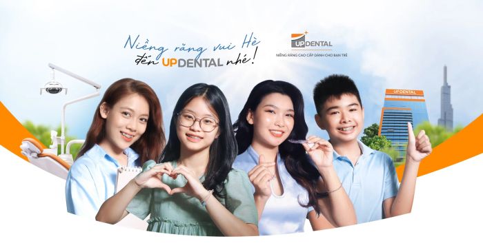 Hình ảnh thành công sau niềng răng tại Up Dental