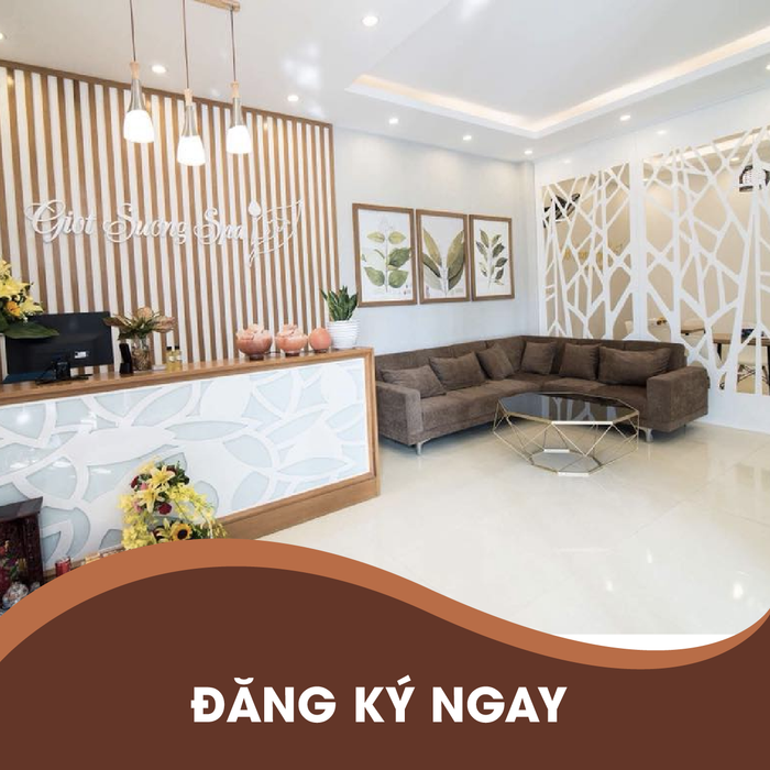 Hình ảnh liệu trình massage bầu cao cấp tại Giọt Sương Spa