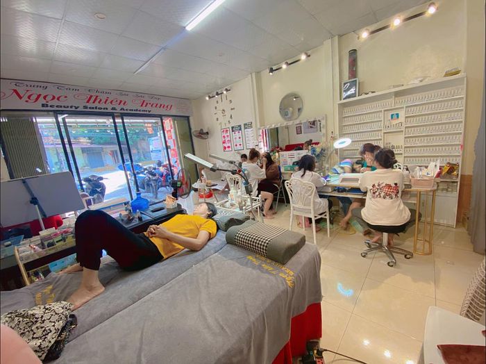 Không gian đào tạo chuyên nghiệp tại Ngọc Thiên Trang Beauty & Spa