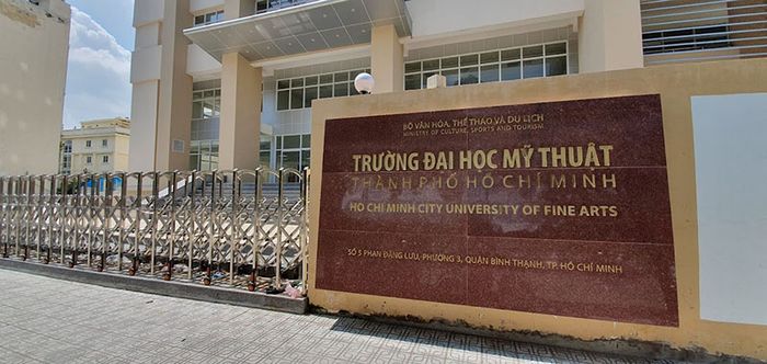Không gian sáng tạo tại Đại học Mỹ Thuật TP.HCM