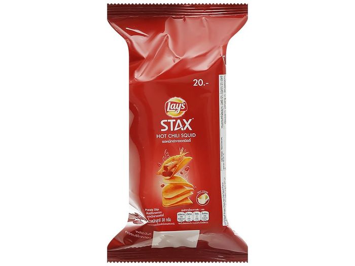 Bộ sưu tập hình ảnh Snack Lay's Stax Vị Mực Cay đa dạng