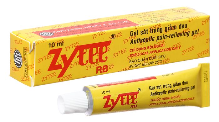 Hình ảnh chân thực sản phẩm Zytee RB - Giải pháp đặc trị nhiệt miệng