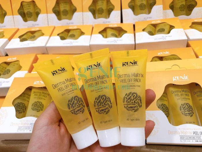 Hình ảnh mặt nạ lột Genie Derma Matrix Peel Off Pack