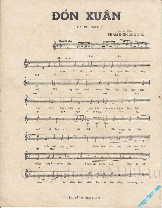 Lời ca Đón Xuân - Hình ảnh minh họa