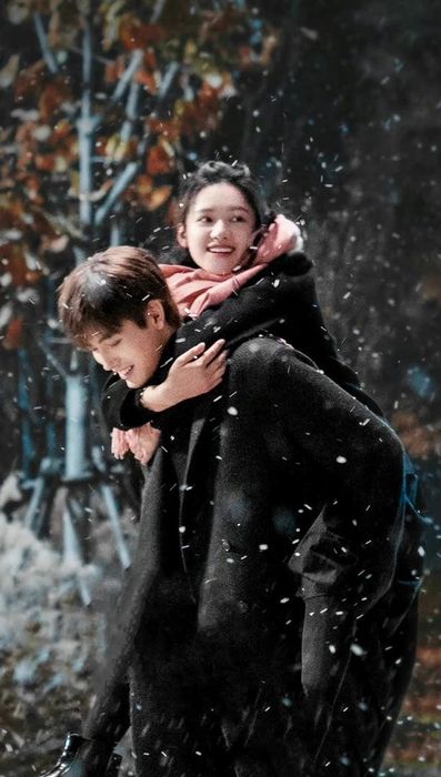 Khoảnh khắc lãng mạn ngày cưới