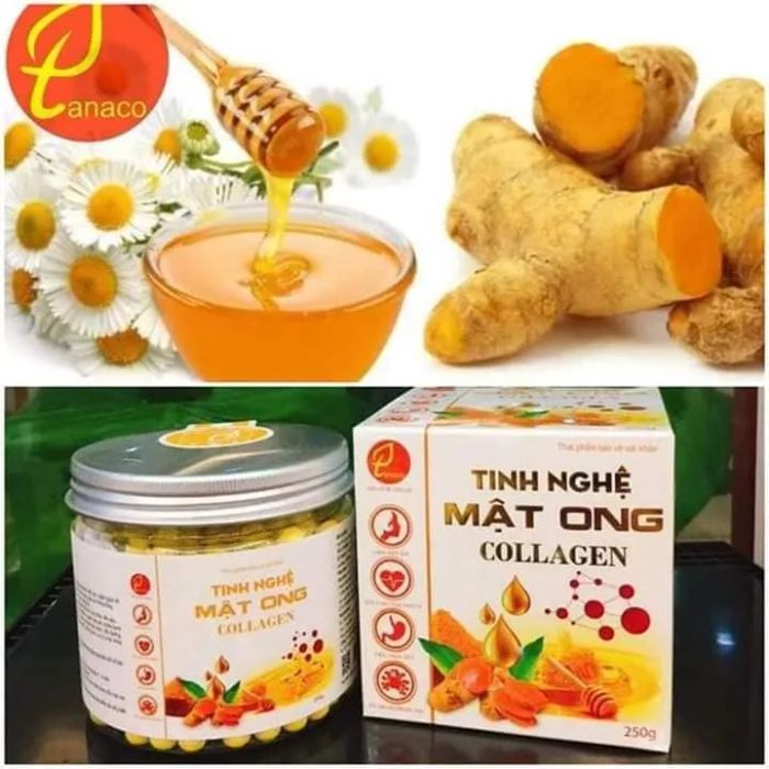 Hình ảnh chân thực về Viên Tinh Nghệ Mật Ong Tanaco - góc nhìn cận cảnh