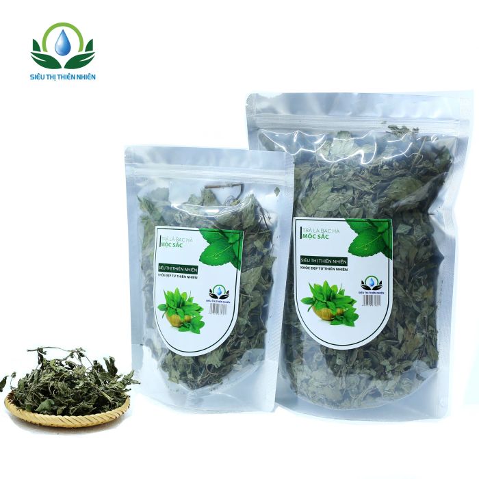 Hình ảnh tươi mát của Trà Bạc Hà Sấy Khô Mộc Sắc