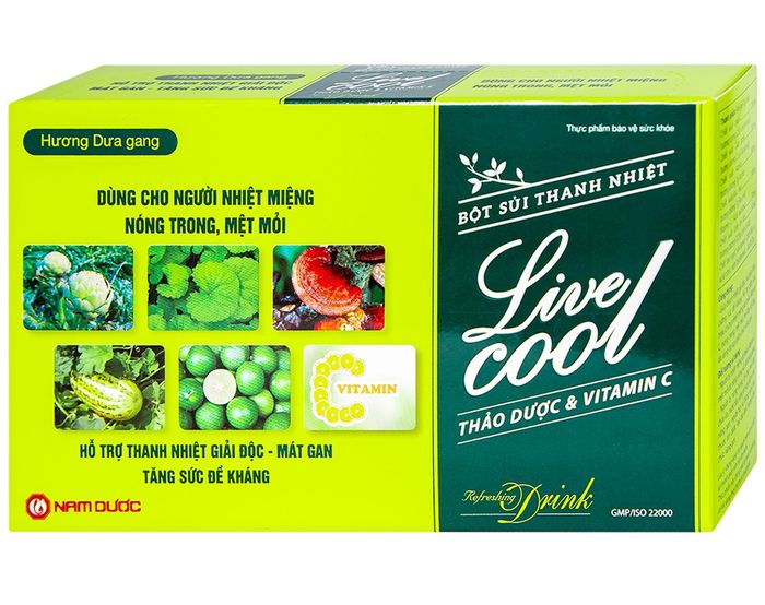 Hình ảnh sản phẩm Livecool Nam Dược - Viên sủi thanh nhiệt giải độc gan
