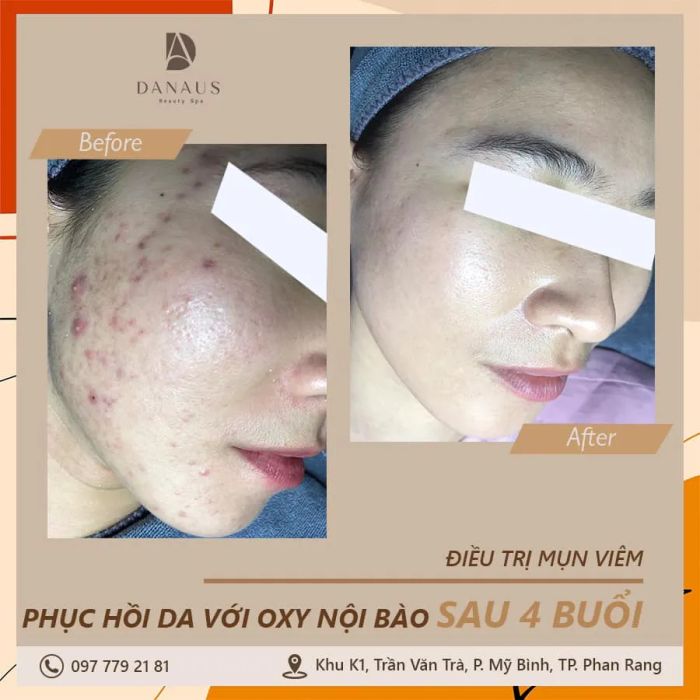 Hình ảnh không gian sang trọng tại Danaus Beauty & Spa