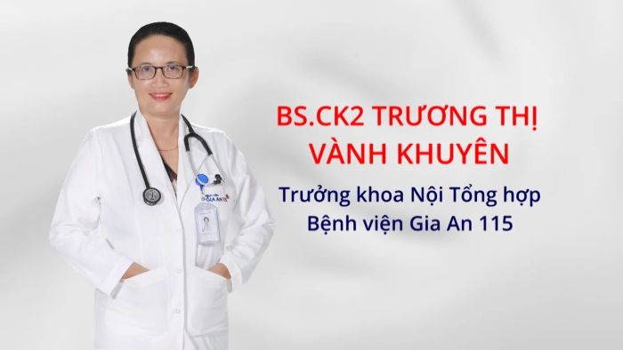 Ảnh chân dung BSCKII Trương Thị Vành Khuyên