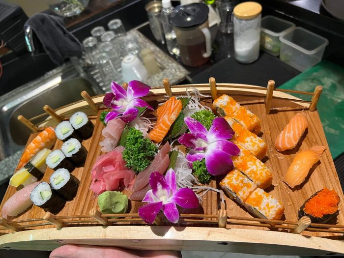Những tác phẩm sushi nghệ thuật tại Taiyo