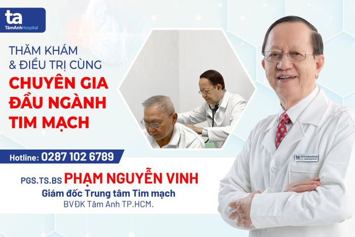 Hình ảnh PGS.TS.BS Phạm Nguyễn Vinh - Chuyên gia đầu ngành tim mạch