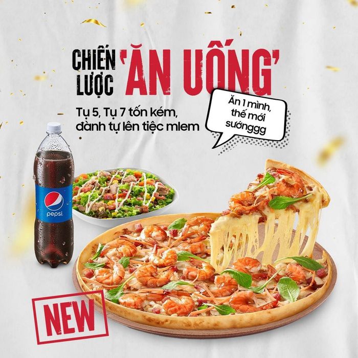 Pizza Hut - Kiệt tác từ những nguyên liệu cao cấp