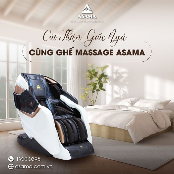 Hình ảnh sản phẩm ghế massage cao cấp ASAMA