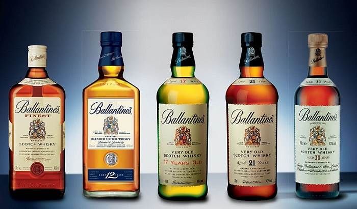Bộ sưu tập Ballantine's đặc trưng