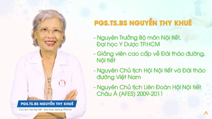 Ảnh chân dung GS.TS.BS Nguyễn Thy Khuê - Người thầy thuốc mẫu mực
