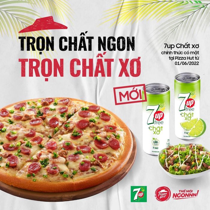 Pizza Hut - Nghệ thuật trình bày đầy sáng tạo