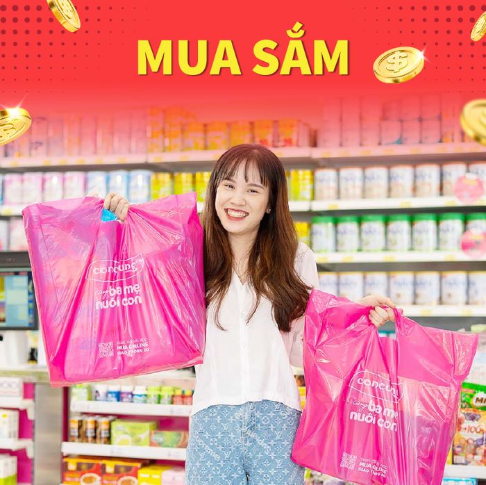 Không gian mua sắm hiện đại tại Siêu thị Con Cưng - Ảnh 1