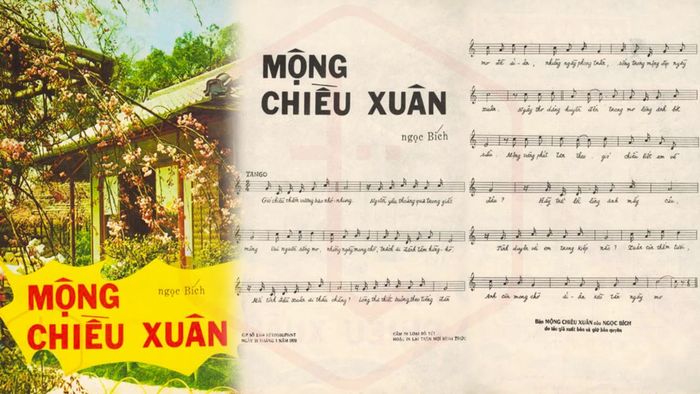 Lời bài hát Mộng Chiều Xuân - Những vần thơ nhạc đẹp như tranh thủy mặc