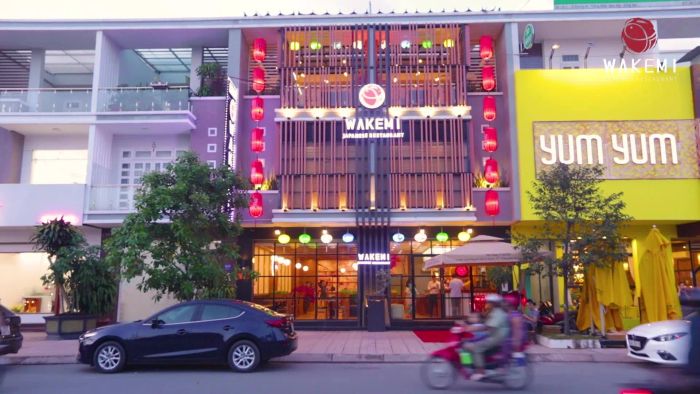 Những tác phẩm sushi nghệ thuật tại Wakemi