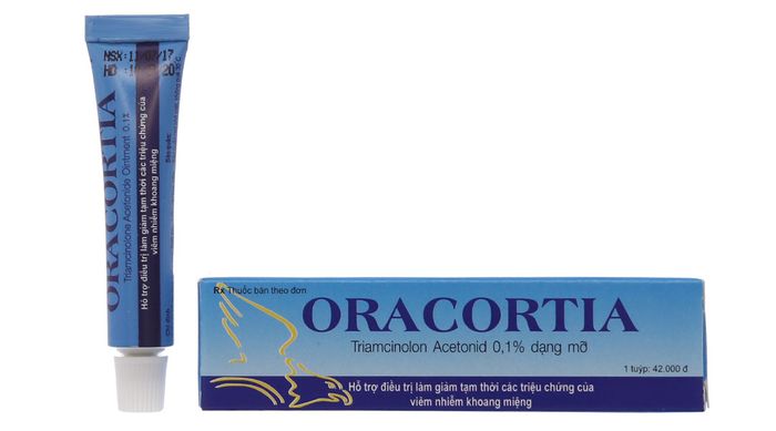 Hình ảnh sản phẩm Oracortia chính hãng - Kem bôi đặc trị viêm loét miệng