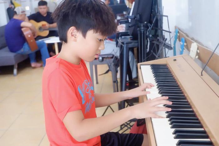 Góc học tập hiện đại và tiện nghi tại Đa Tài Music