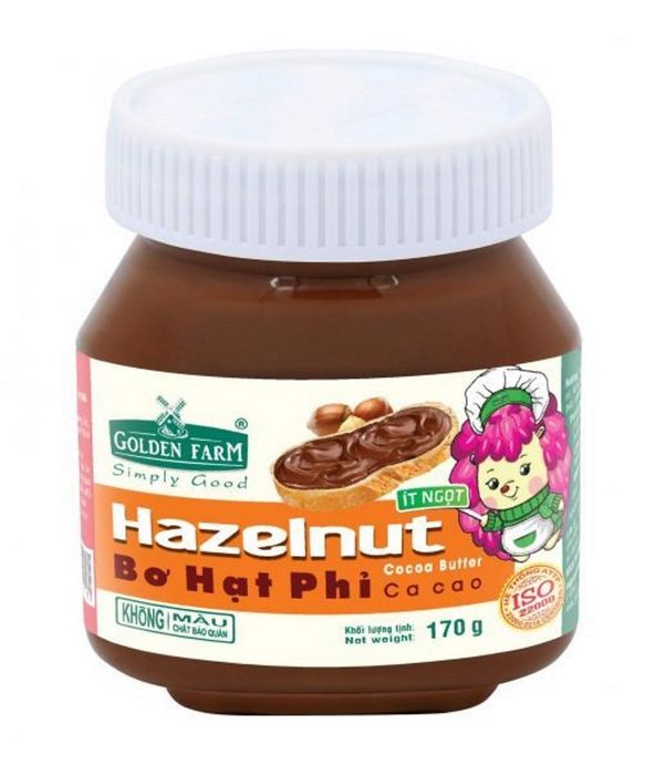 Bơ Hạt Phỉ Ca Cao Golden Farm hình ảnh 2