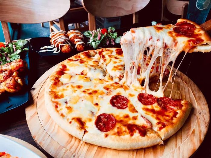 Không gian sang trọng tại King Steak & Pizza