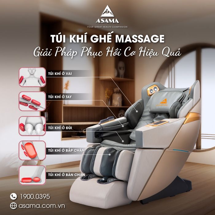 Không gian trải nghiệm sản phẩm ASAMA sang trọng
