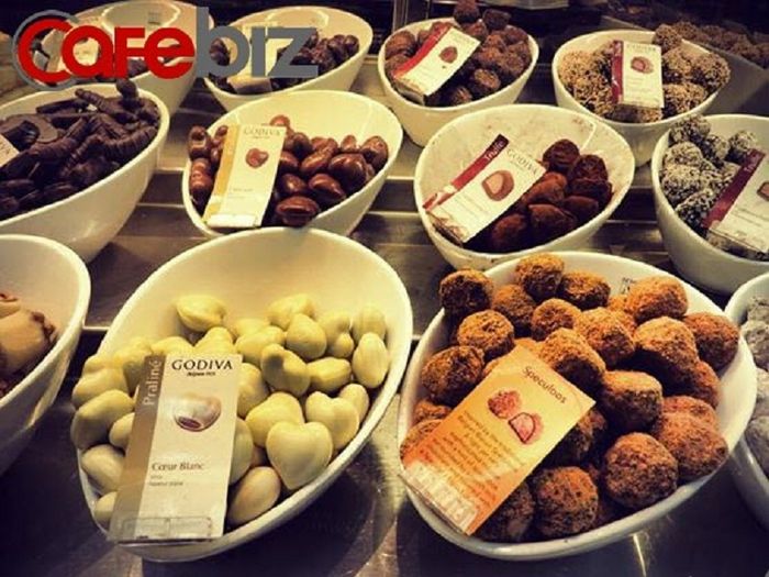 Kiệt tác socola Godiva đạt chuẩn hoàng gia