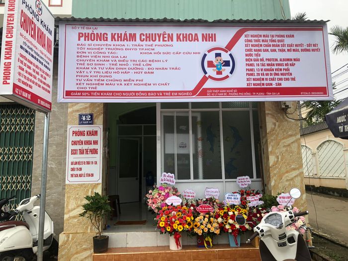 Không gian thân thiện tại Phòng Khám Nhi BSCKI Trần Thế Phương