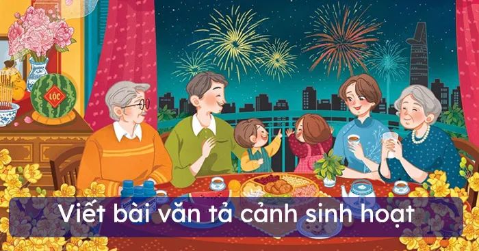 Ảnh minh họa: Gia đình sum họp ngày Tết (Nguồn: Internet)