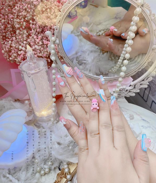 Bộ sưu tập nail ấn tượng tại Tiệm Nails Thu Nguyễn