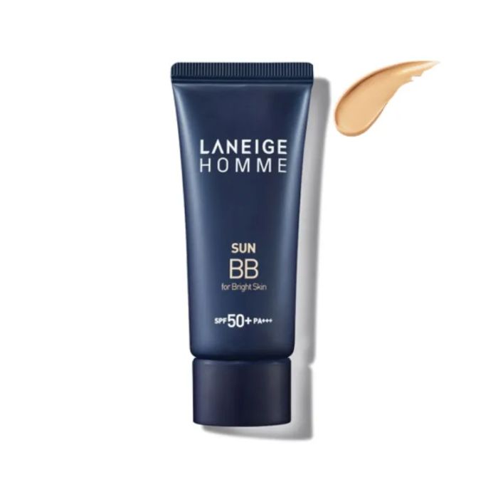 Hình ảnh thực tế Kem Nền Nam Laneige Homme Sun BB SPF50 - phiên bản thứ 2