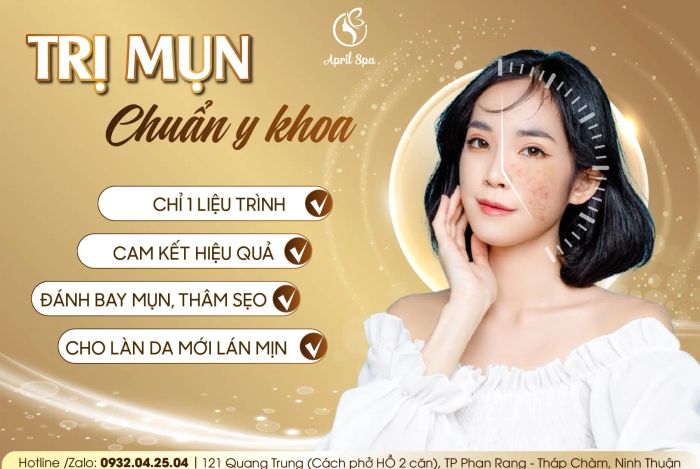 Hình ảnh không gian hiện đại tại April Spa & Clinic