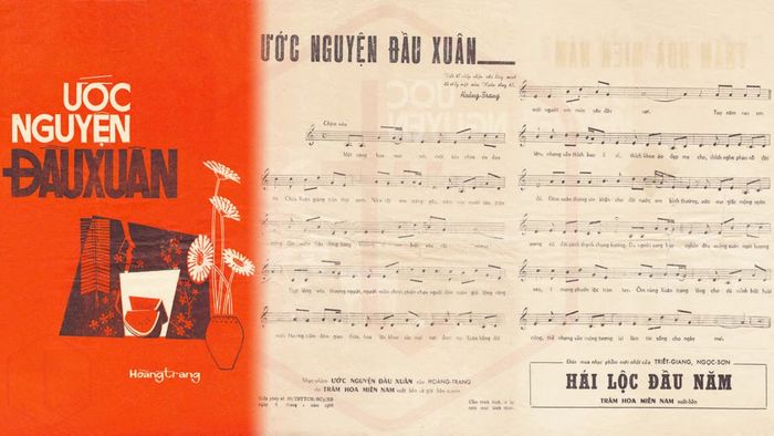 Ảnh chụp bài hát Ước Nguyện Đầu Xuân - phiên bản 1
