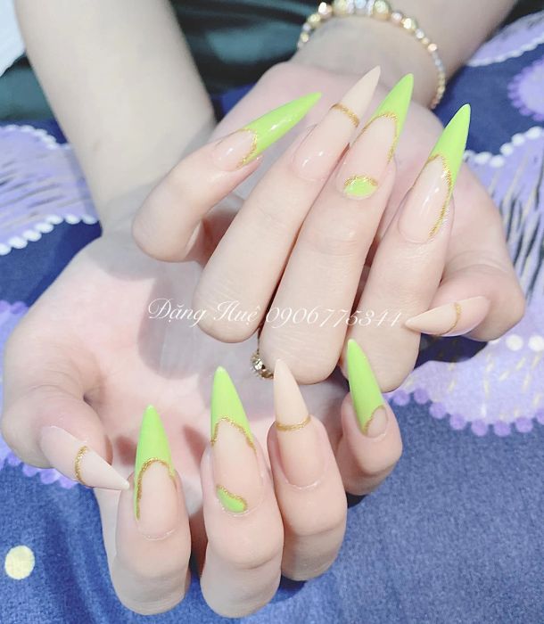 Tác phẩm nail nghệ thuật tại Huệ Nail (Ảnh 2)