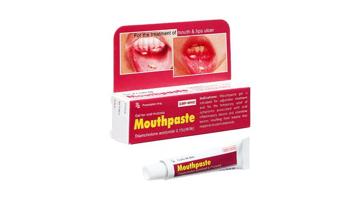 Hình ảnh sản phẩm Mouthpaste chính hãng - Gel bôi đặc trị viêm niêm mạc
