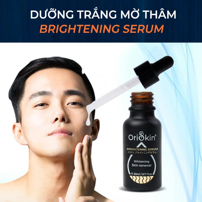 Hình ảnh thực tế tinh chất dưỡng trắng Oriskin Brightening