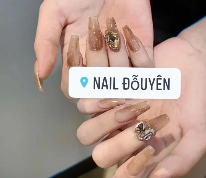 Không gian sang trọng tại Đỗ Uyên Nail