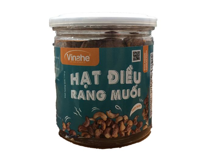 Hình ảnh chân thực Hạt điều vỏ lụa rang muối Vinahe - Ảnh 2