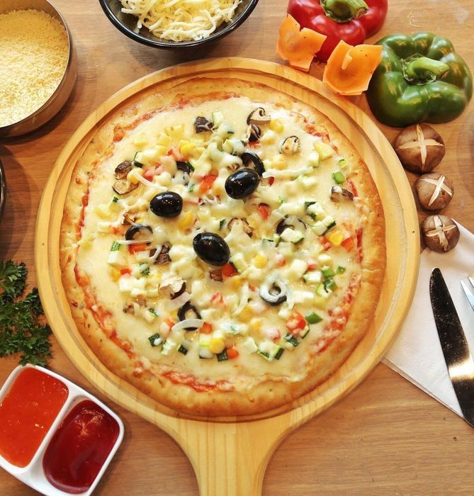Góc quán Bear's Pizza - Không gian ấm cúng cùng hương vị pizza đặc trưng
